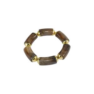 กำไลข้อมือแฟชั่น สแตนเลสสตีล 316L ชุบทอง PVD ทนทาน เป็นมิตรต่อสิ่งแวดล้อม - Product Image 1
