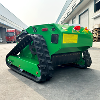 Tondeuse à gazon robotisée à essence de qualité industrielle, homologuée CE EPA, livraison gratuite, avec largeur de coupe de 550-1200 mm, portée de 800 m