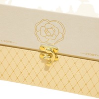 Boîte cadeau en velours de luxe, vente en gros d'usine, boîte en carton haut de gamme, emballage cadeau cosmétique et beauté, boîte cadeau Saint-Valentin