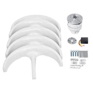 Generador Eólico Solar de Eje Vertical de 500W 1000W de Entrega Rápida, Sistema de Energía de 12v 24V Conectado/Desconectado a la Red para el Hogar, Venta EL-S 500w V - Product Image 6