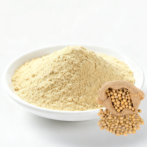 Soy <span class=keywords><strong>isoflavone</strong></span> <span class=keywords><strong>40%</strong></span> bubuk larut air dari ekstrak kedelai bahan baku Food Grade kemasan Drum - Product Image 1
