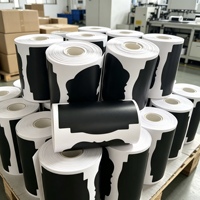 Étiquettes autocollantes en papier écologique découpées sur mesure, à forte adhérence, finition mate pour emballage de bougies et impression de logo