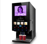 40SCW-10L sıcak satış reklam kahve makinesi otomatik çözünebilir kahve makinesi ticari kullanım için çok oyuncu reklam