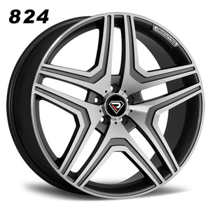 Rines de Aleación Fundida de Diseño Popular de 824 Radios, 17, 20, 21, 22 Pulgadas, para Autos, 5x112/5x130 para <span class=keywords><strong>ML63</strong></span> - Product Image 1