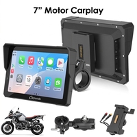 Carpuride W702S Pro Navigation GPS portable WiFi Caméras HD 2K Carplay DVR pour moto BSD TPMS Carplay sans fil pour motos