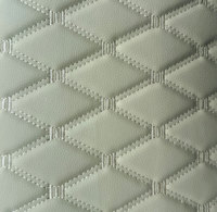 Tissu en cuir PVC matelassé de haute qualité - Décoratif, imperméable, avec support non tissé pour housses de siège de voiture, canapés et meubles DIY