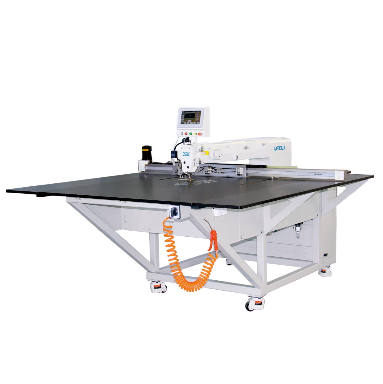 QS-8040 автоматические микроволновые перчатки, машина для изготовления рубашек, карманы, воротник, манжеты, шаблон дизайна, промышленная швейная машина