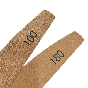 ตะไบเล็บสีขาวลายม้าลายกรวด180 80 100แบบมืออาชีพไม่ใช้ฝุ่นล้างทำความสะอาดได้สองด้านสำหรับเล็บเท้านิ้วฉลากส่วนตัว - Product Image 5