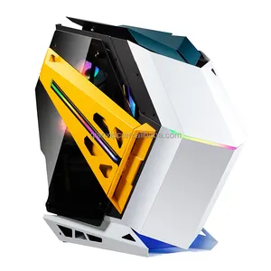 机柜电脑机箱电脑配件Usb桌面2021高品质酷设计微型ATX游戏外壳ARGB发光二极管电脑