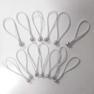 Alça elástica com extremidade de bola, etiqueta de pendurar alças de bungee/tag, alças elásticas para presentes, embalagem