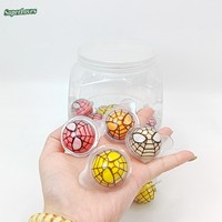 Bonbons Gommeux Multicolores en Forme d'Œil d'Araignée Marque SuperLoves, Saveur Fruitée, Goût Sucré, Idéal pour les Fêtes, Vente en Gros, Boîte Halal