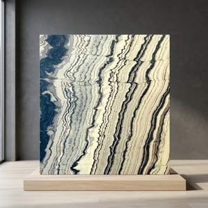 Mármol blanco mercurio indio diseño moderno Carrara Calacatta como losas veteadas tamaño personalizado uso interior exterior - Product Image 2