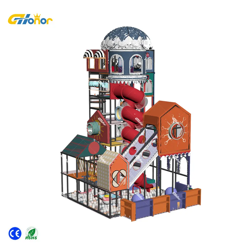 Naughty castelo diversão personalizado colorido tema sala macia play area infantil playground para venda cerca jogos