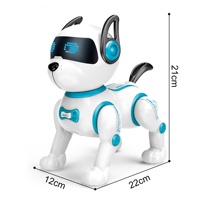 4DRC Berührungsempfindlicher Intelligenter Ferngesteuerter Roboterhund Interaktiver Smarter Begleiter Vierbeiniges Singendes Tanzendes RC-Spielzeug