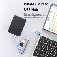 Convertisseur Hub Type C avec ports USB multiples, prise en charge de la connexion clavier et souris externes pour ordinateur portable, station d'accueil universelle