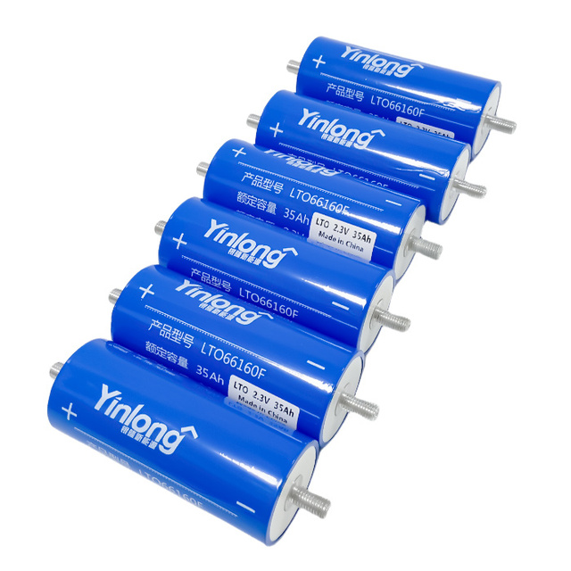Lto Battery 40ah 35ah 2.3v Titanate Battery Lto 66160 35ah Lithium Titanate Battery Cells for Sale