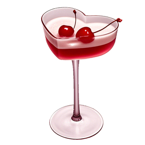 Spécial de Cupidon pour la Saint-Valentin Love Potion Rosy Cheeks Cupidon Charm Cocktail Servi Vintage <span class=keywords><strong>Martini</strong></span> Verre à vin pour la fête - Product Image 6