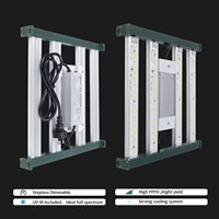 Luz LED de alto brillo 3030 de 100W para cultivo de plantas en interiores, regulable, espectro completo UV IR, luz LED de cultivo de plantas de 100W