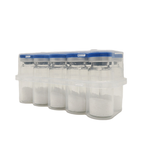 High-Capacity Anti-Crush Peptide Lyophilized Powder Vials 3ml/5ml/7ml/10ml Portable 10 <b>Plastic</b> <b>Box</b> Packaging for Cosmetics - Product Image 1