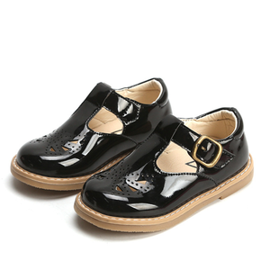 Chaussures tendance pour bébés filles, style princesse, en cuir, pour fêtes d'anniversaire, avec bride en T, 2-7 ans - Product Image 6