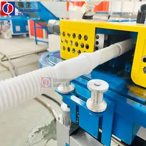 Automatic Plastic EVA corrugated Vacuum Cleaner Hose Pipe Production Line /drainage pipe Extruder Machine / Extrusion Line