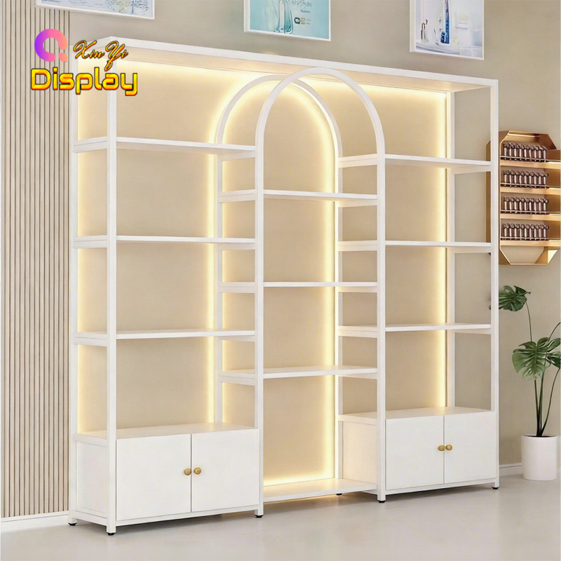 Modern LED Lighting Wig Display Shelf