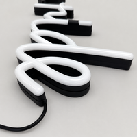 Enseigne en lettres 3D en acrylique personnalisée - Enseigne lumineuse LED pour entreprise et devanture de magasin (directement de l'usine, homologuée UL)