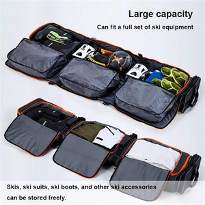 <span class=keywords><strong>Bolsa</strong></span> de Snowboard Plegable con Ruedas SIA005, <span class=keywords><strong>Bolsa</strong></span> de Esquí con Ruedas para Viajes en Avión, <span class=keywords><strong>Bolsa</strong></span> de Snowboard Impermeable con Ruedas - Product Image 4