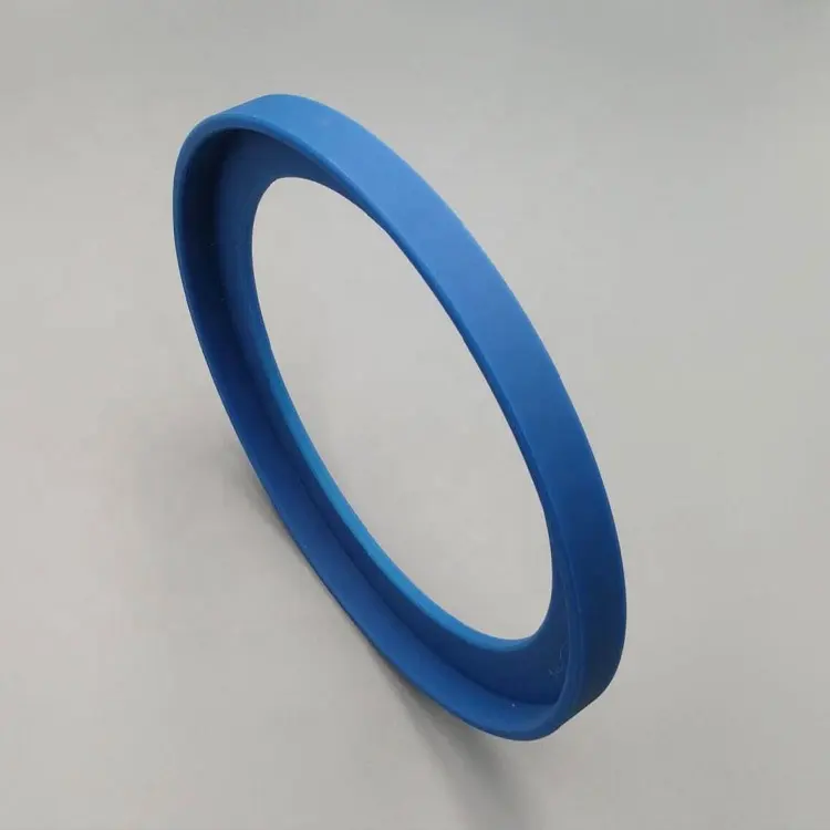 Large diameter black MC nylon PA6 seal ring plastic wear ring