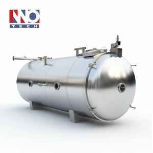 Ligne intégrée de broyage et de lyophilisation de poudre de fraise industrielle avec liaison PLC et lyophilisateur sous vide - Product Image 1