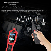 Dernier modèle P180 : Instrument de diagnostic automobile, détecteur de batterie, testeur d'injecteur pour systèmes électriques de véhicules, compatible avec toutes les voitures 12-24V