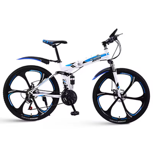 26 pollici pieghevole lega di magnesio ruota integrata bicicletta bicicletta Mountain Bike 21 velocità bicicletta con telaio di vernice - Product Image 2