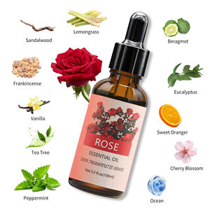 Aceite esencial de Rosa natural de alta calidad 100% para velas perfumadas personalizable a granel - Product Image 3