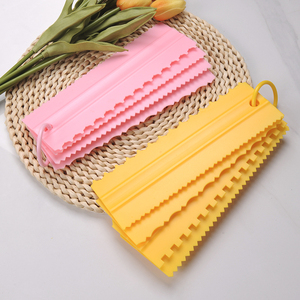 Hamur pasta kek dekoratif tarak sıyırıcılar parlatıcı fondan pürüzsüz - Product Image 6