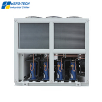 Refroidisseur d'eau à scroll refroidi par air 40HP 80KW~100KW pour pasteurisation/pasteurisateurs