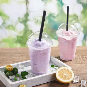 Pajitas desechables para té de burbujas, negras, sin BPA, de 9 pulgadas, 11 mm de diámetro extra ancho, empaquetadas individualmente, 2000 unidades (100 piezas * 20 paquetes) - Product Image 5