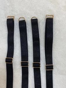 Sujetador de procesamiento de ropa interior de gama alta ajustable producto final fabricante al por mayor tirantes brillantes correas de hombro banda elástica - Product Image 5