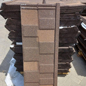 Paneles de tejas de colores D <span class=keywords><strong>ECRA</strong></span>, tejas metálicas con revestimiento de piedra para construcción, en stock - Product Image 4