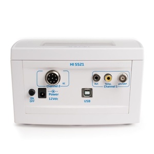 HANNA HI5521 Instrument de laboratoire de qualité supérieure pour la mesure et l'analyse du pH/mV, de l'EC/TDS, de la salinité et de la résistivité - Product Image 2