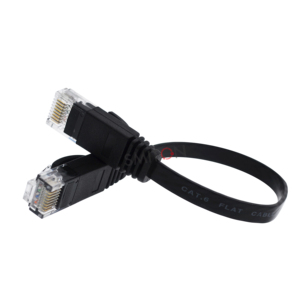 <span class=keywords><strong>Cable</strong></span> de Red Ethernet Cat6 Negro de 10 pies, <span class=keywords><strong>Cable</strong></span> de <span class=keywords><strong>Internet</strong></span> y Computadora con Conectores RJ45, <span class=keywords><strong>Cable</strong></span> Ethernet Plano Cat 6 para LAN - Product Image 6