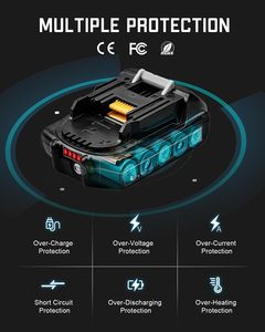 <span class=keywords><strong>18</strong></span> V <span class=keywords><strong>Lithium</strong></span> <span class=keywords><strong>Ion</strong></span> khoan Pin tương thích bl1830 công cụ <span class=keywords><strong>18</strong></span> <span class=keywords><strong>Volt</strong></span> công cụ <span class=keywords><strong>Lithium</strong></span> <span class=keywords><strong>Ion</strong></span> <span class=keywords><strong>Battery</strong></span> Pack - Product Image 5