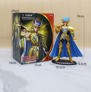 Figurines en gros, jouets modèles, Chevaliers du Zodiaque, Saint Seiya en or, figurines d'action pour collection, cadeau - Product Image 4