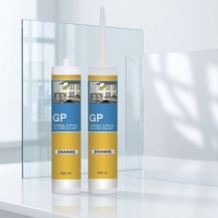 Mastic silicone à polymérisation rapide GP, étanche, haute adhérence, couleur personnalisable, pour fenêtres et portes (vente en gros)