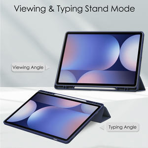 <span class=keywords><strong>Coque</strong></span> arrière rigide transparente étui pour tablette antichoc intelligent pour <span class=keywords><strong>Samsung</strong></span> Galaxy <span class=keywords><strong>Tab</strong></span> S11 S10 <span class=keywords><strong>Lite</strong></span> 2025 11 pouces S10 Fe S9 Fe 10.9'' - Product Image 2