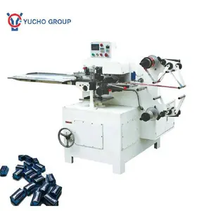 Factory automatic chocolate sweet foil folding wrapping packing machines