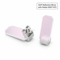 Kit de lentilles consommables pour tête de soudage laser SUP21T SUP23T : Lentille de protection D18 + Lentille de focalisation D20F150 + Lentille collimatrice + Miroir en quartz 1064nm