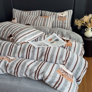 Articles de literie à motifs floraux de dessins animés, draps, taies d'oreiller, ensembles de housses de couette - Product Image 6