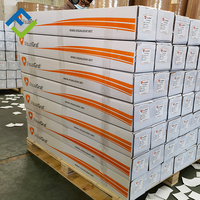 Papel para Ploter CAD de 80g, Venta Directa de Fábrica For-Long, Azul, 914mm*50m, Rollo de 2 Pulgadas, Embalaje de Papel Kraft/cartón