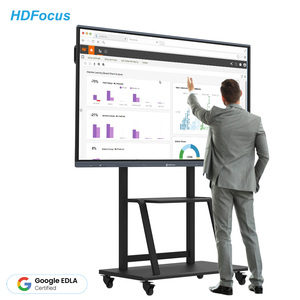 65 Inch Smart Interactive Digital Board Touch <strong>Screen</strong> Display for Conference and School Use As Interactive Whiteboard Flat Panel - Product Image 1