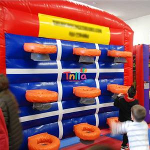 Jeu interactif amusant en plein air jeu de basket-ball gonflable lancer des ballons de basket-ball de tir avec <span class=keywords><strong>Tic</strong></span> <span class=keywords><strong>Tac</strong></span> Toe - Product Image 3